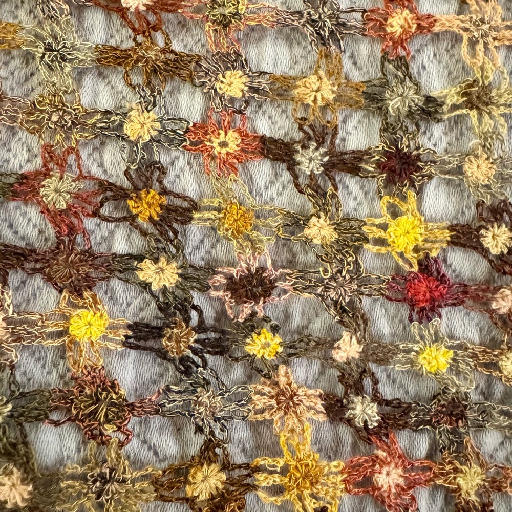 Floral Lace Scarf - Picture 8 of 9